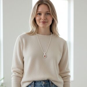 Mood Necklace Unique Fun 1970's Vintage Bohemian Fashion Gypsy Fashion